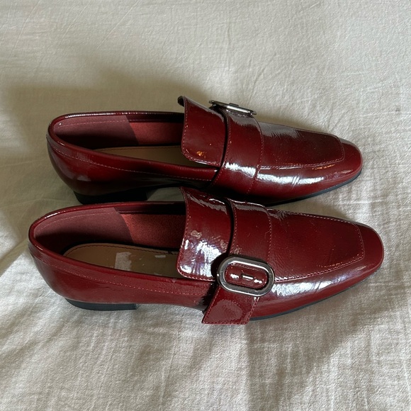 Pedro Burgundy Loafers - Picture 1 of 6